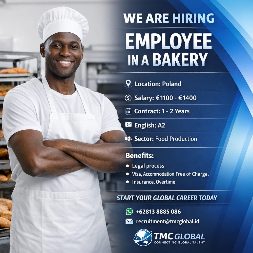 EMPLOYEE IN A BAKERY