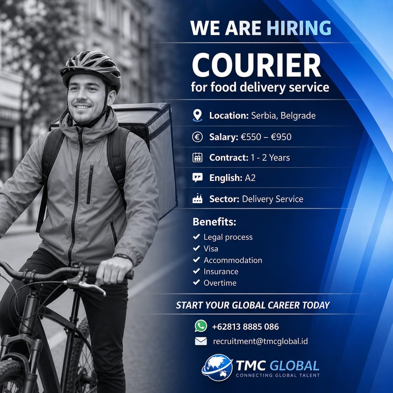 COURIER For Food Delivery Service